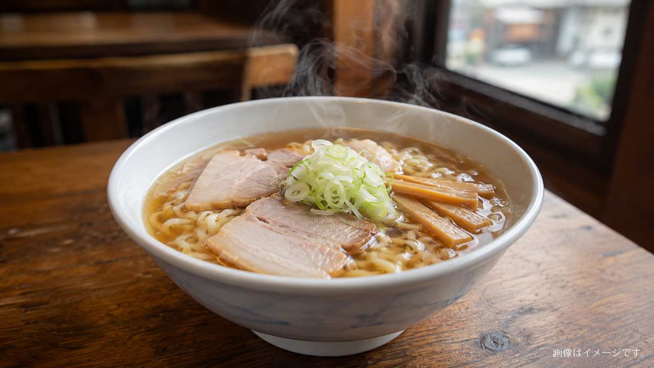福島県喜多方の雰囲気を感じる喜多方ラーメン