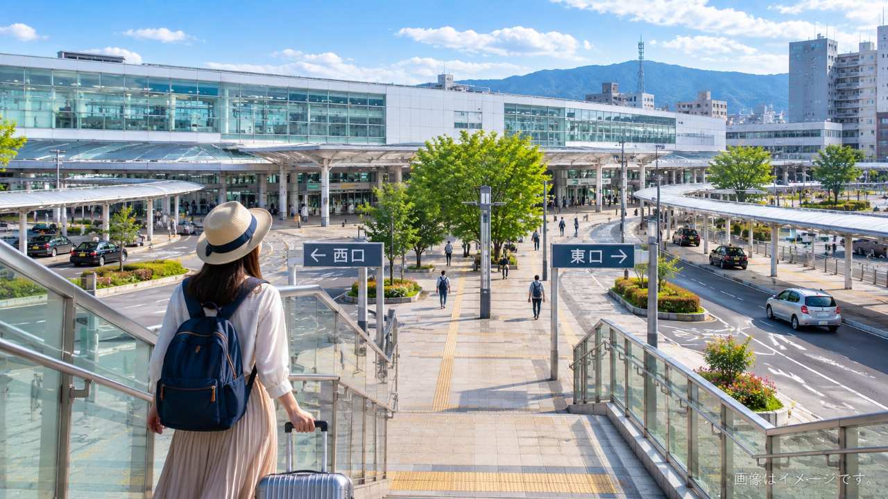 福島駅周辺の朝食店を時間帯別に比較する旅行者